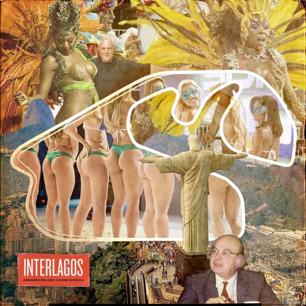 Album cover art for "Interlagos" by Gionni Gioielli & Armani Doc