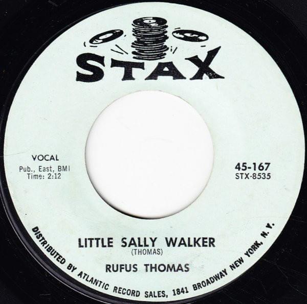 Album cover art for "Little Sally Walker" by Rufus Thomas
