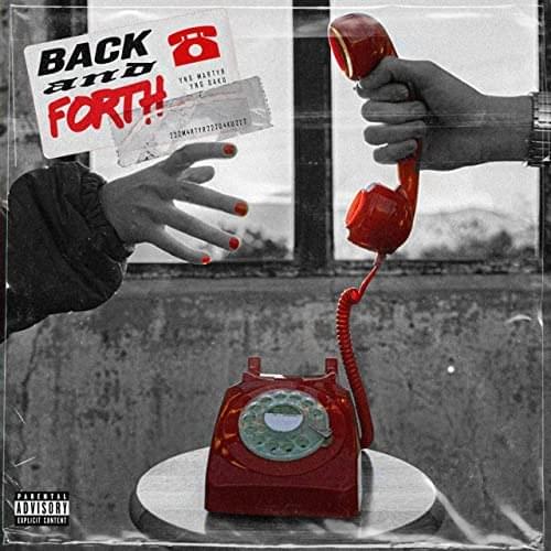 Album cover art for "Back and Forth" by YNG Martyr & YNG Daku