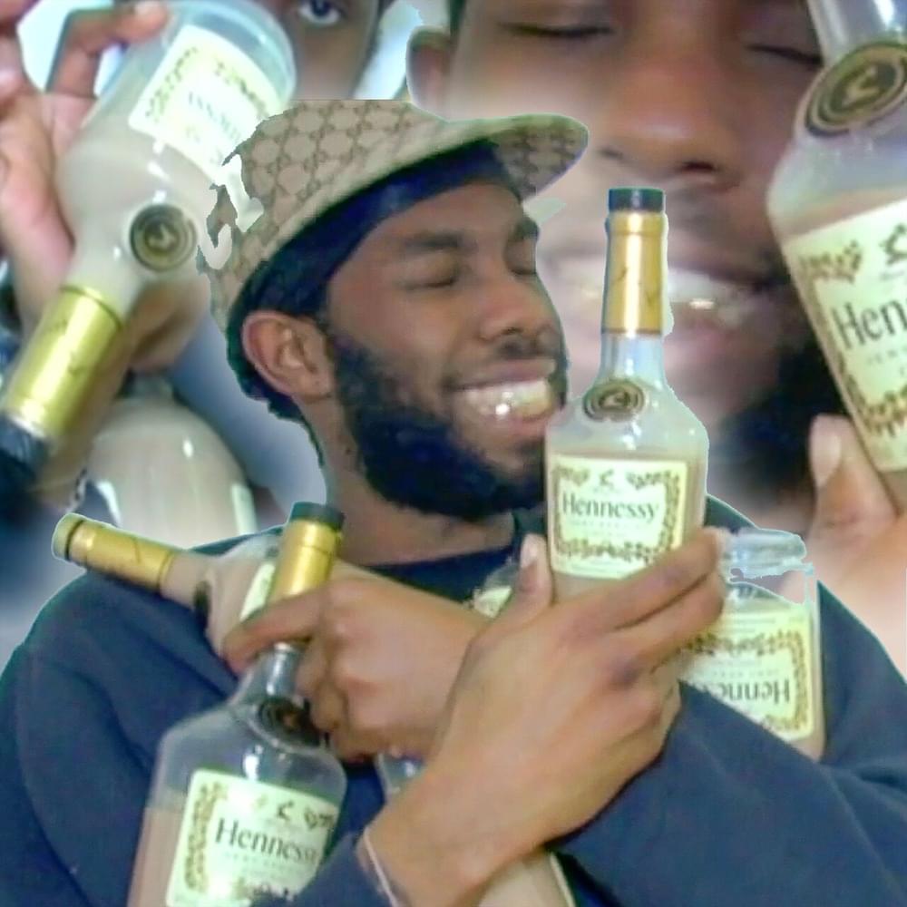 Album cover art for "Tea Over Henny" by Sainté
