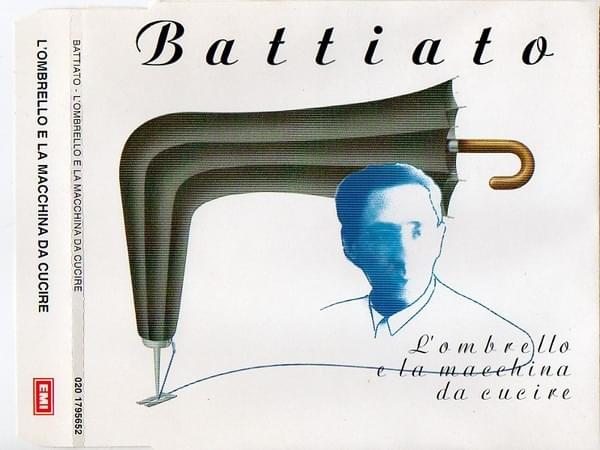 Album cover art for "L’ombrello e la macchina da cucire" by Franco Battiato