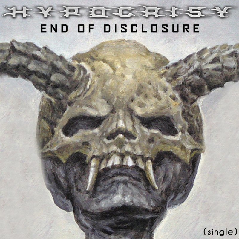 Album cover art for "End of Disclosure" by Hypocrisy
