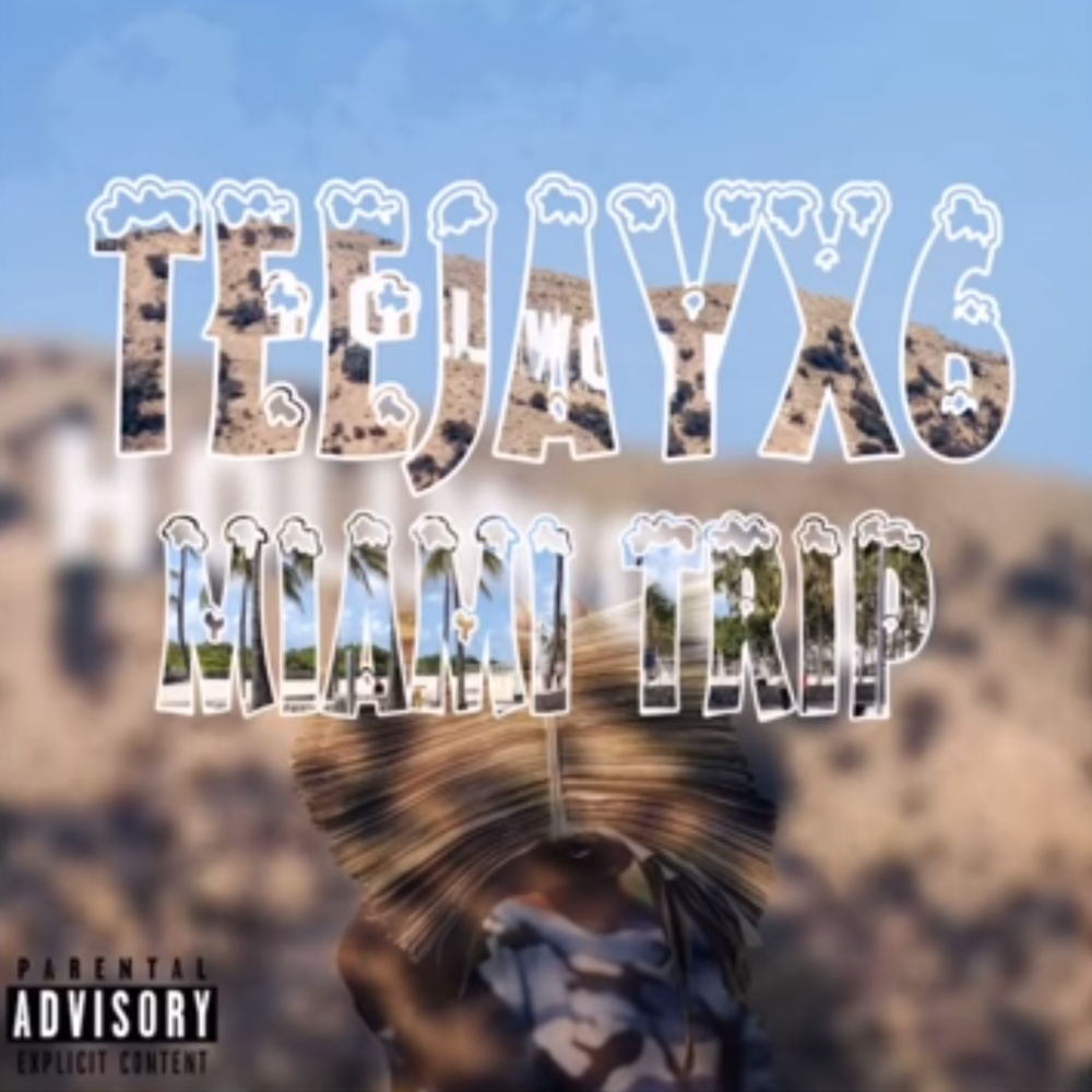 Album cover art for "Miami Trip" by Teejayx6