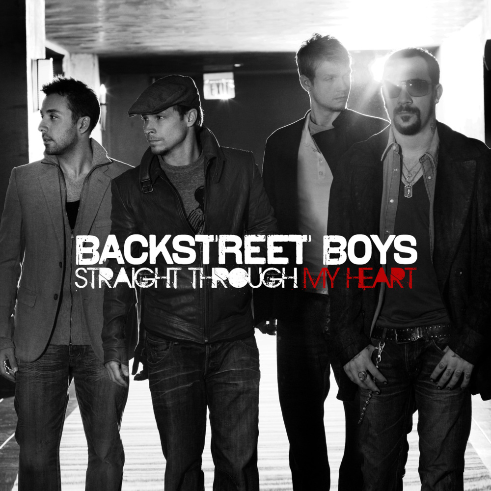 Album cover art for "Straight Through My Heart" by Backstreet Boys