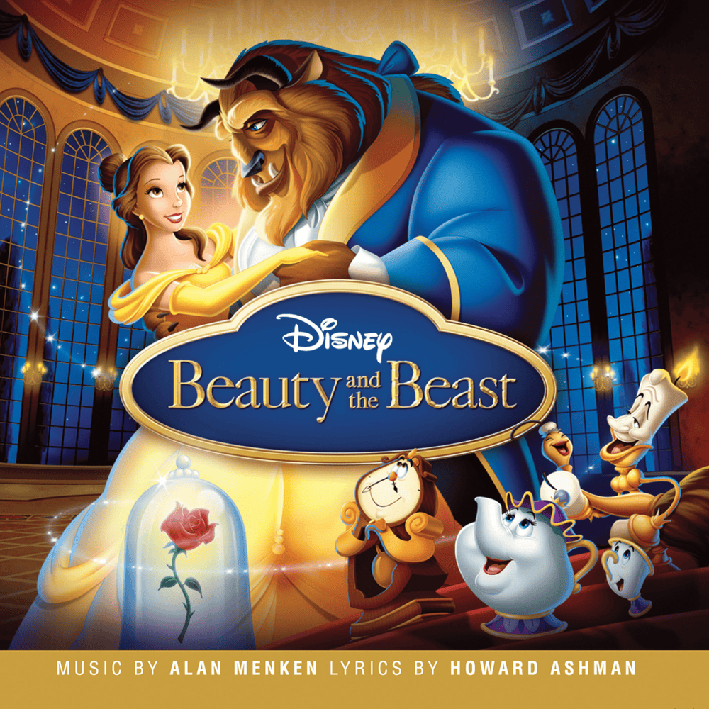 Album cover art for "Beauty and the Beast" by Walt Disney Records