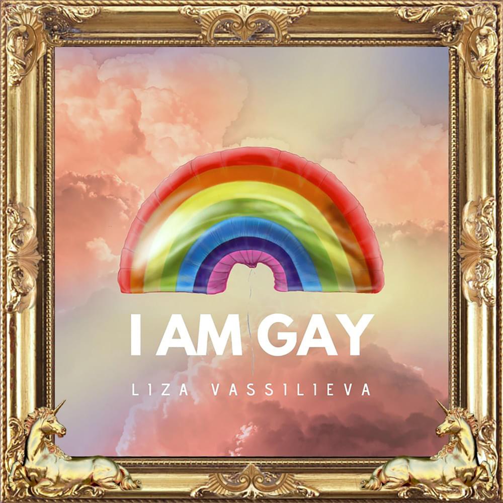 Album cover art for "I Am Gay" by Liza Vassilieva