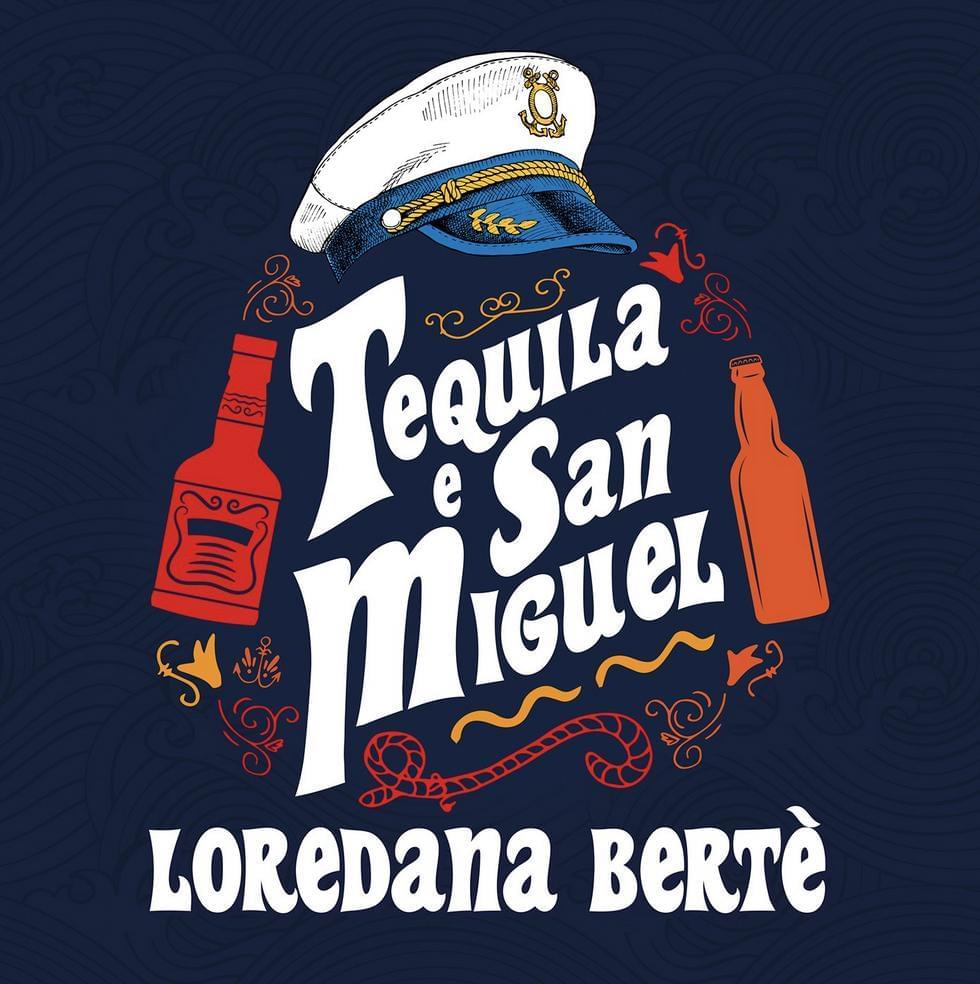 Album cover art for "Tequila e San Miguel" by Loredana Bertè