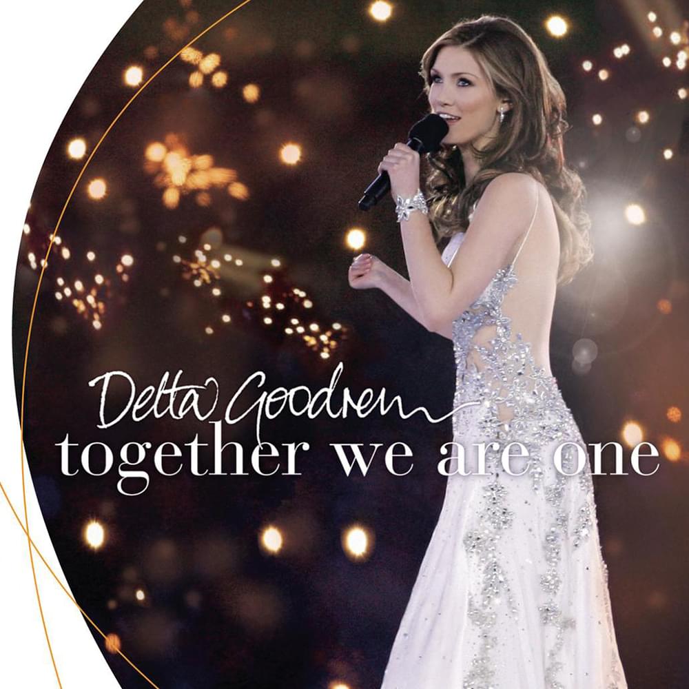 Album cover art for "Together We Are One (Radio Mix)" by Delta Goodrem