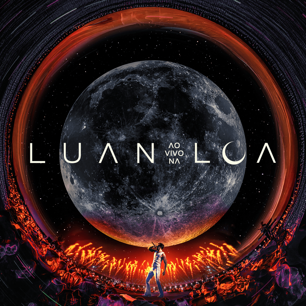 Cover image for LUAN AO VIVO NA LUA