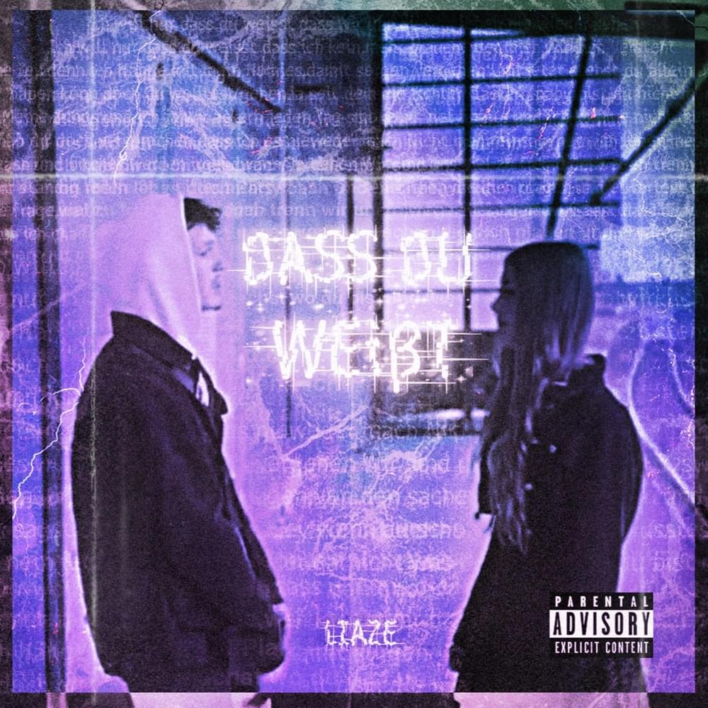 Album cover art for "DassDuWeißt" by Liaze