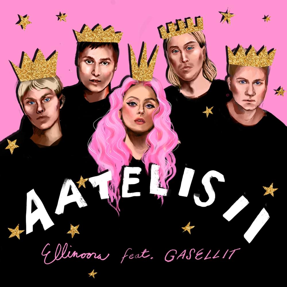 Album cover art for "Aatelisii" by Ellinoora & Gasellit