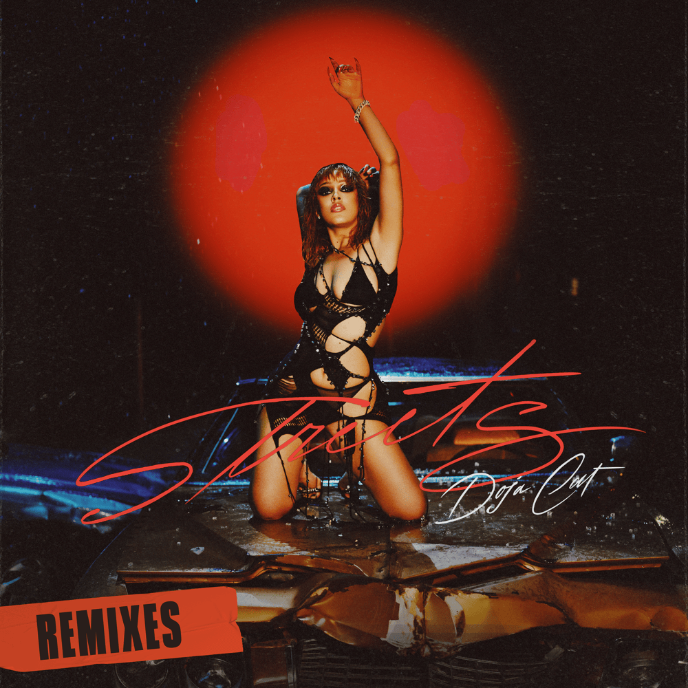 Album cover art for "Streets (Lazerbeak Remix)" by Doja Cat