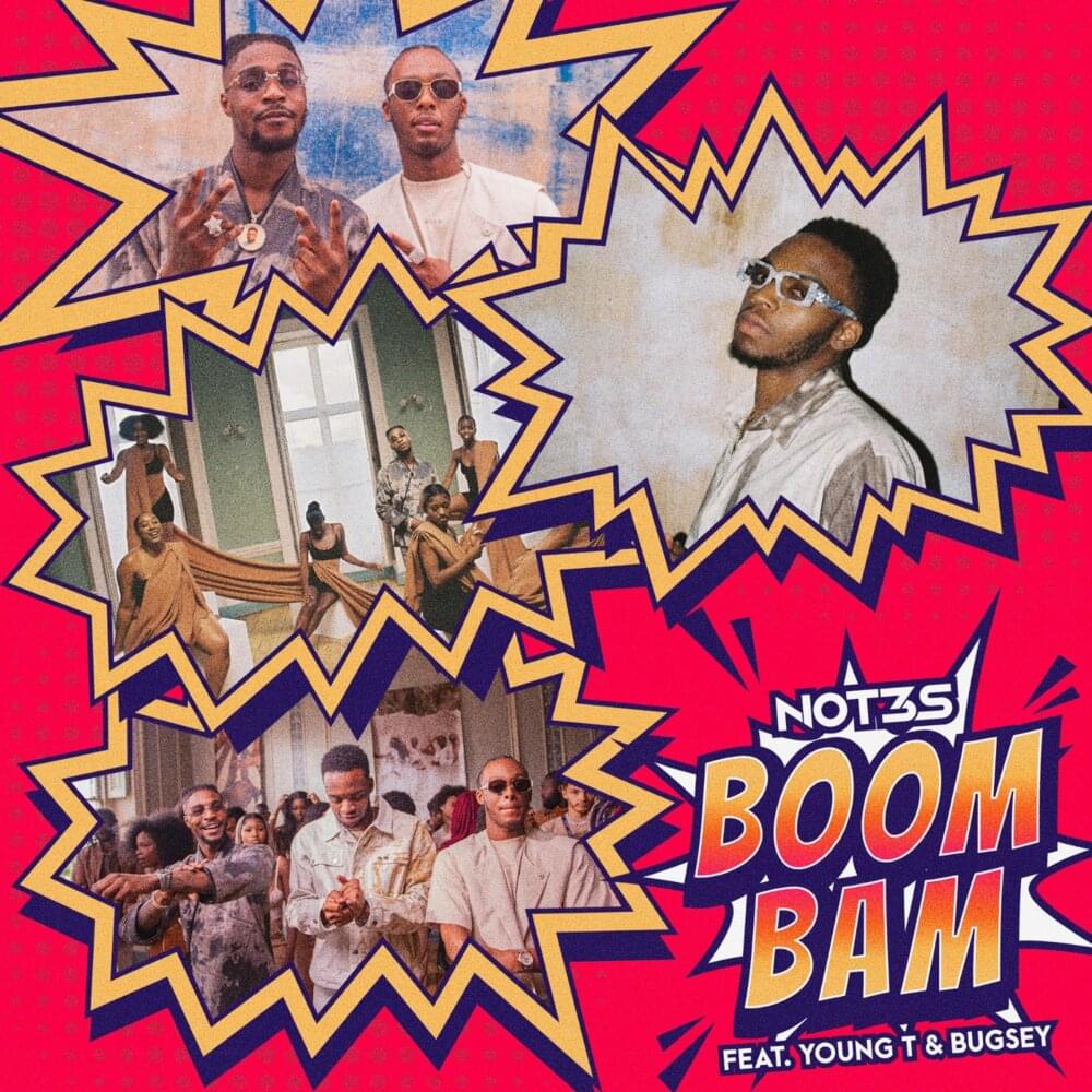 Album cover art for "Boom Bam" by Not3s & Young T & Bugsey