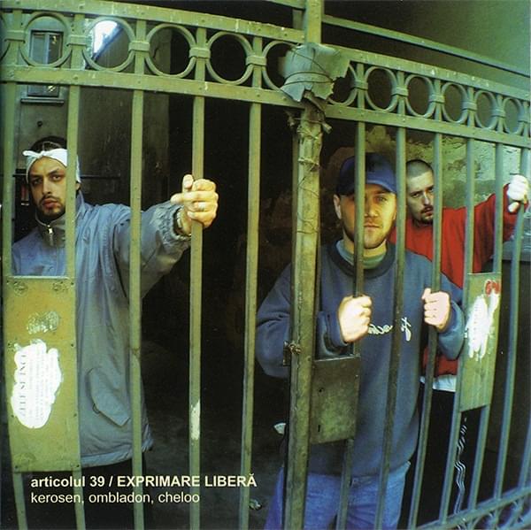 Album cover art for "Articolul 39" by Paraziții