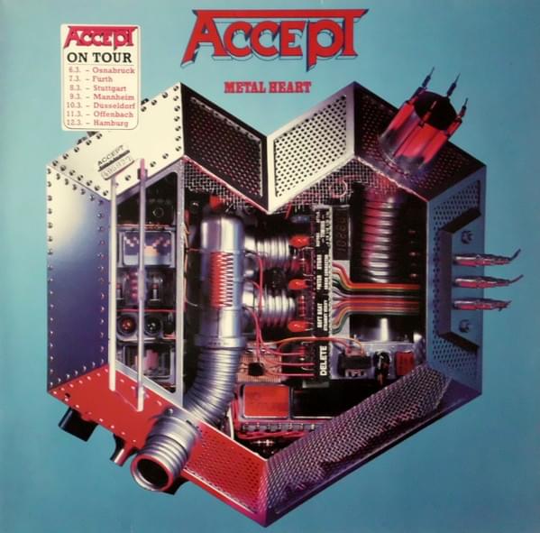 Album cover art for "Up To The Limit" by Accept