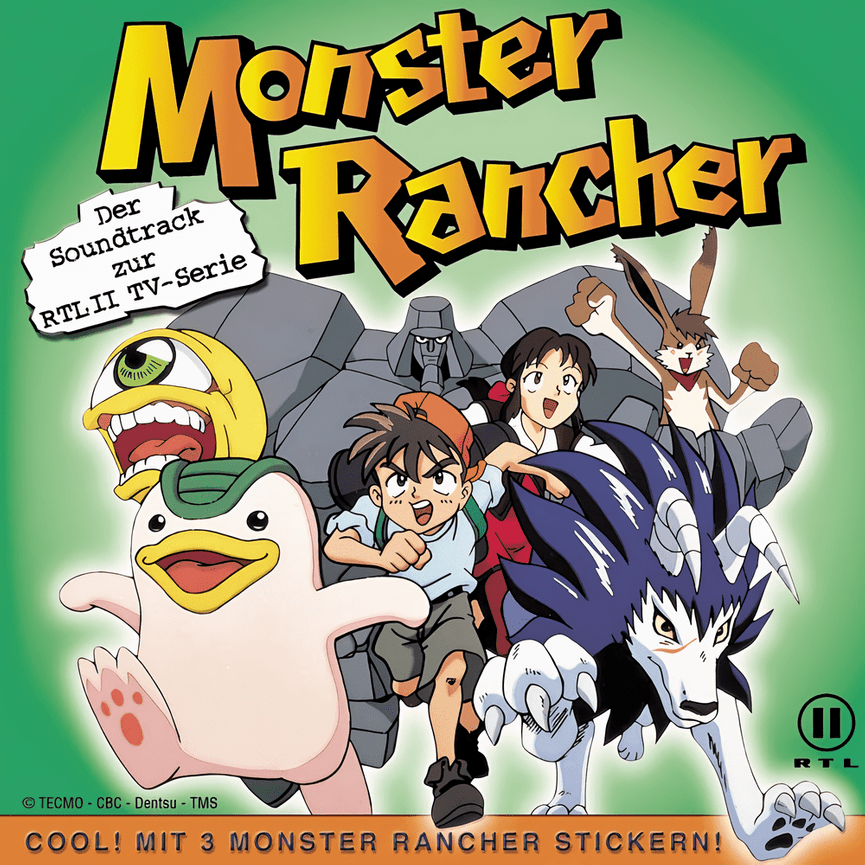 Album cover art for "Frei wie der Wind (Monster Rancher)" by Anime Allstars & Ricarda Kinnen