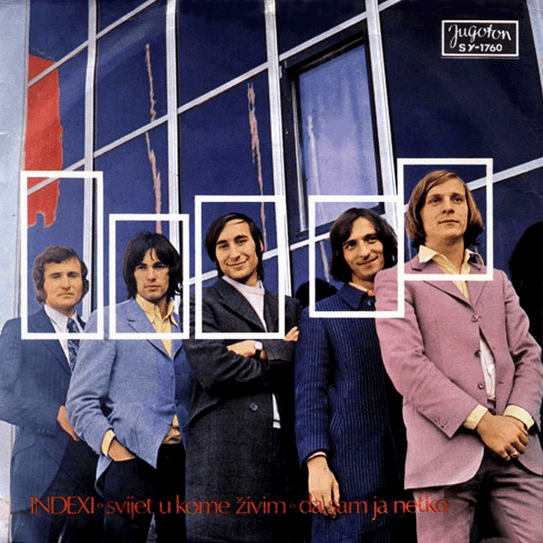 Album cover art for "Svijet u kome živim" by Indexi