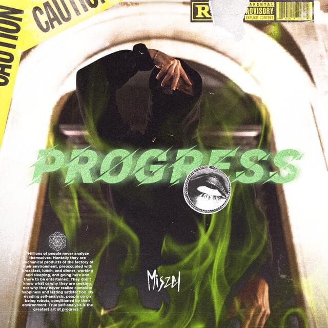 Album cover art for "Progress" by Miszel