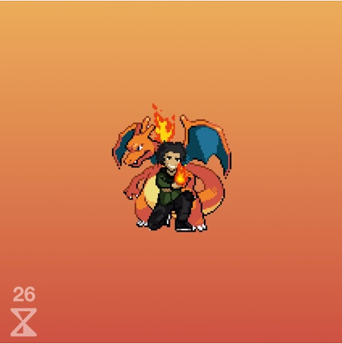 Album cover art for "PKMN (RED)" by Rilès