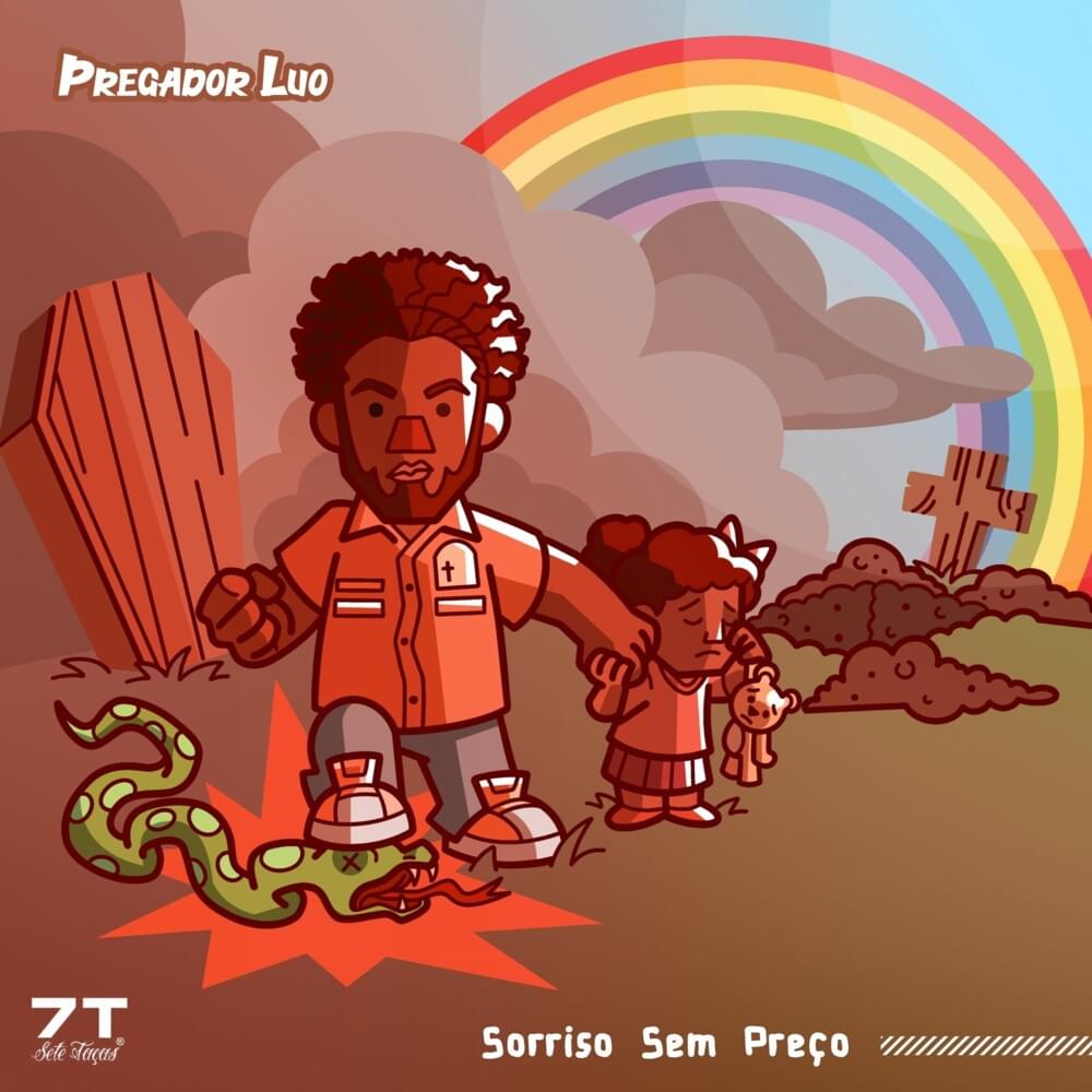Album cover art for "Sorriso Sem Preço" by Pregador Luo