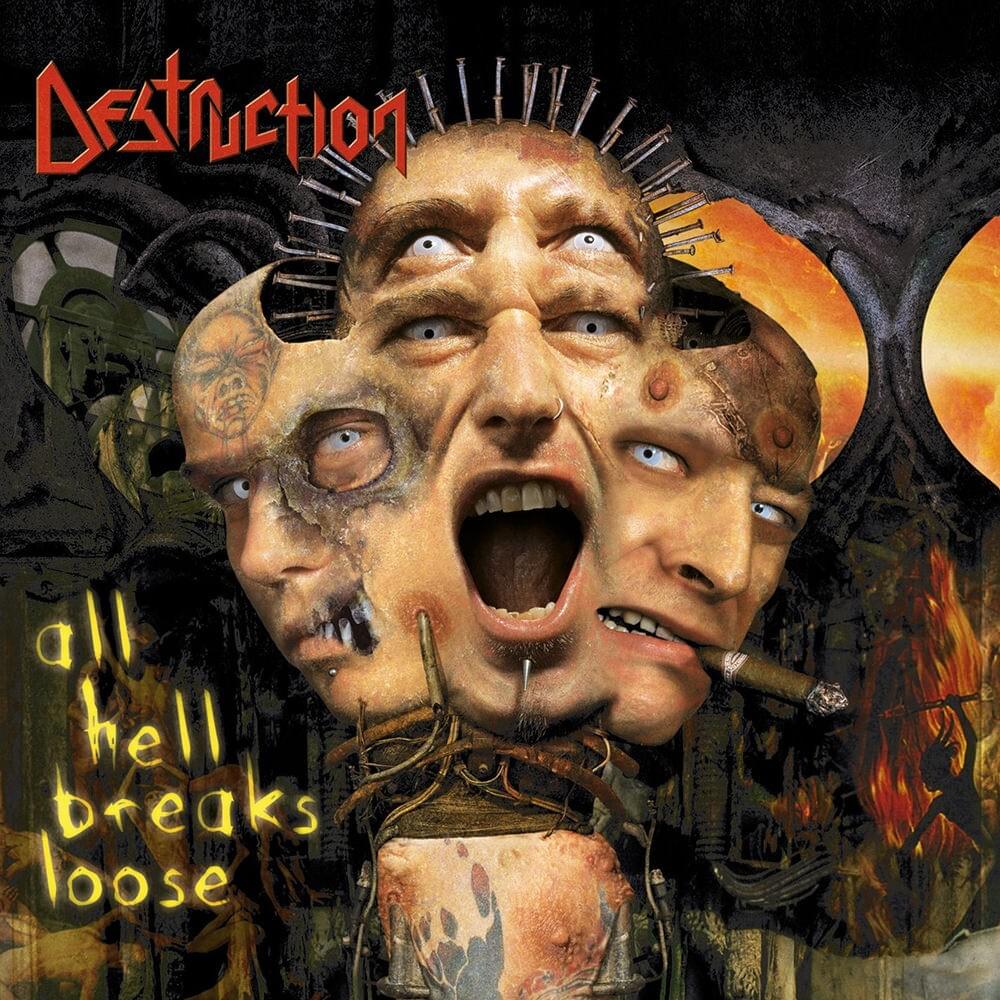 Album cover art for "The Butcher Strikes Back" by Destruction