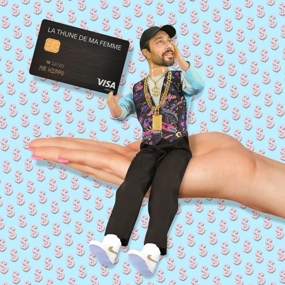 Album cover art for "La thune de ma femme" by Hippocampe Fou