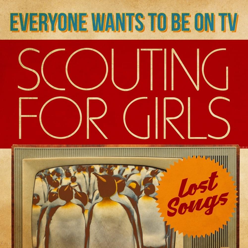 Album cover art for "Scrappy Ever After" by Scouting for Girls