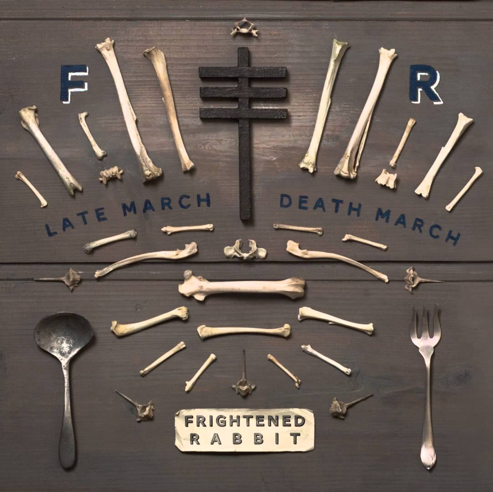 Album cover art for "Late March, Death March" by Frightened Rabbit