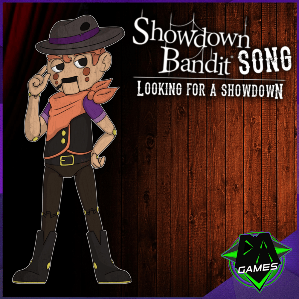 Album cover art for "Looking for a Showdown" by DAGames