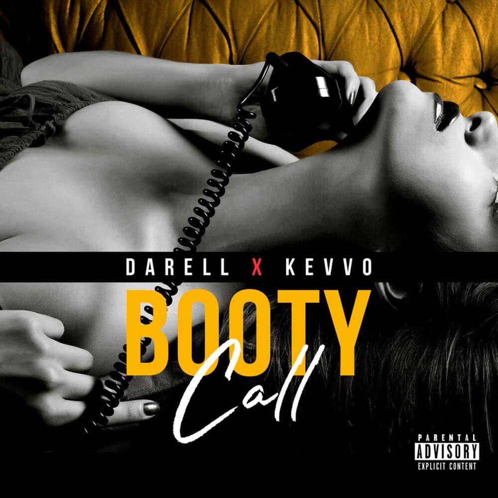 Album cover art for "Booty Call" by Darell & KEVVO