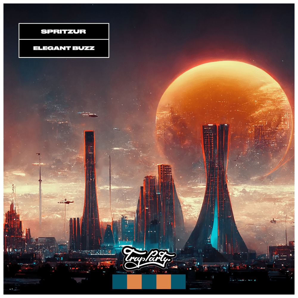Album cover art for "Elegant Buzz" by Spritzur