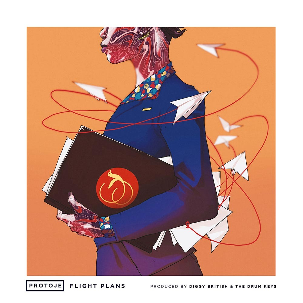 Album cover art for "Flight Plans" by Protoje & Lila Iké