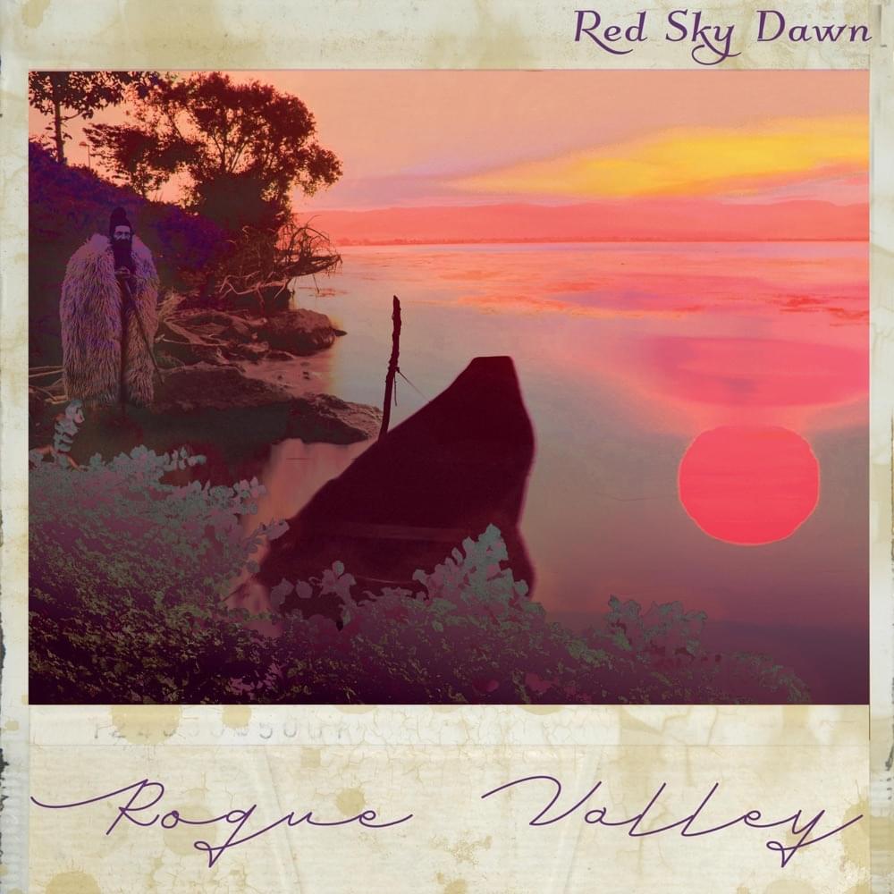Album cover art for "Red Sky Dawn" by Rogue Valley