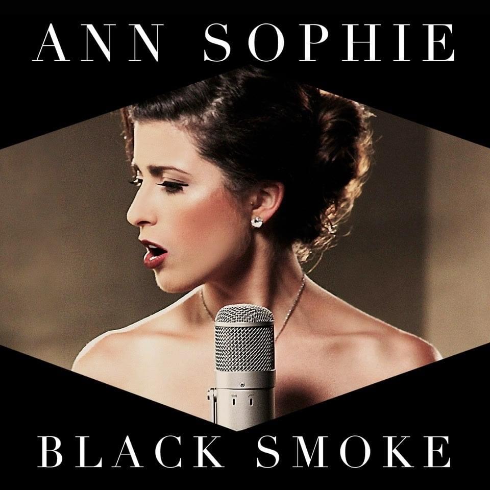 Album cover art for "Black Smoke" by Ann Sophie