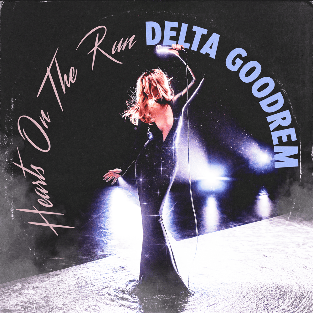 Album cover art for "Hearts on the Run" by Delta Goodrem
