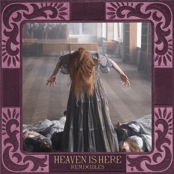 Album cover art for "Heaven Is Here (IDLES Remix)" by Florence + the Machine