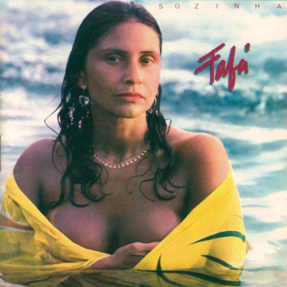 Album cover art for "Meu Disfarce" by Fafá de Belém