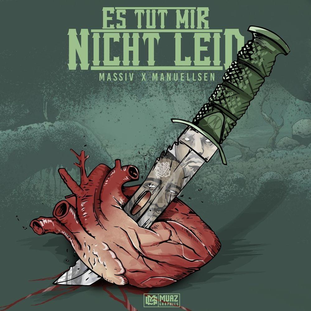Album cover art for "ES TUT MIR NICHT LEID" by Massiv