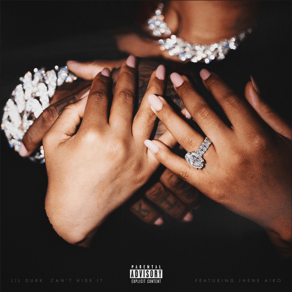Album cover art for "Can’t Hide It" by Lil Durk & Jhené Aiko