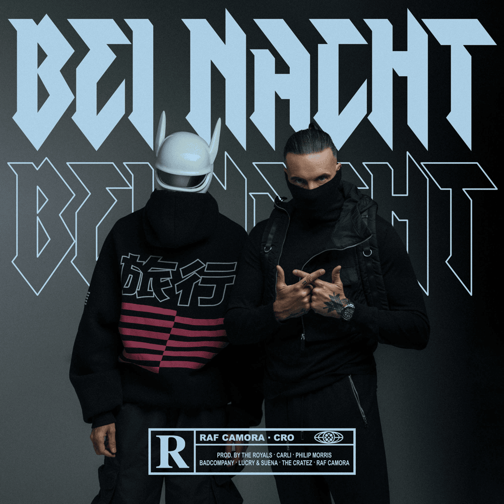 Album cover art for "Bei Nacht" by RAF Camora
