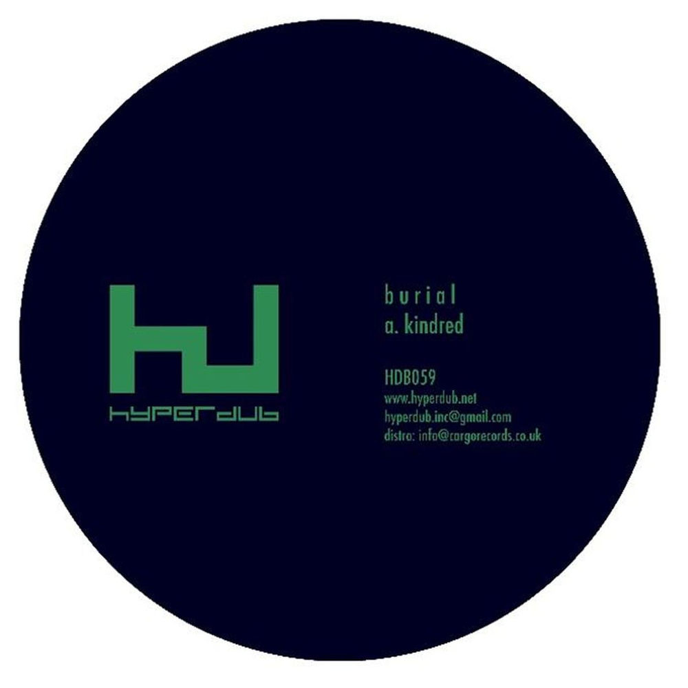 Album cover art for "Loner" by Burial