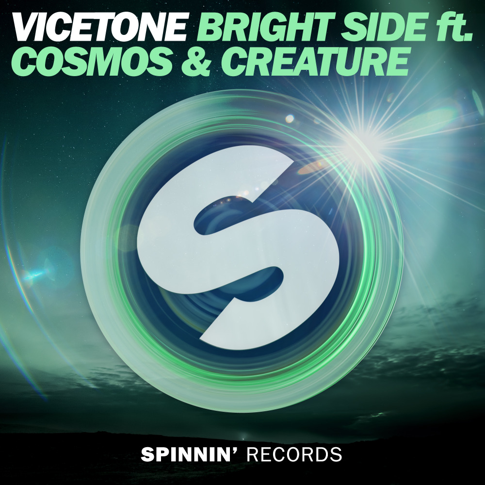 Album cover art for "Bright Side" by Vicetone & Cosmos & Creature