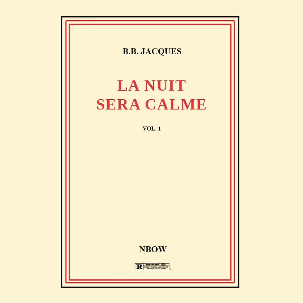 Cover image for La nuit sera calme, Vol. 1