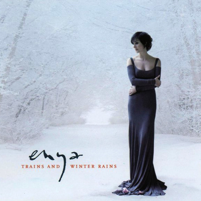 Album cover art for "Trains and Winter Rains" by Enya