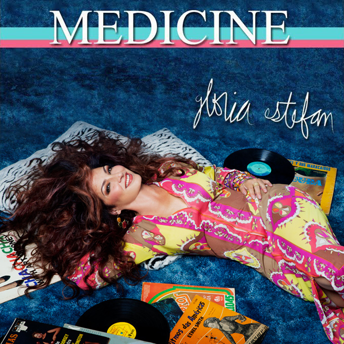 Album cover art for "Medicine" by Gloria Estefan