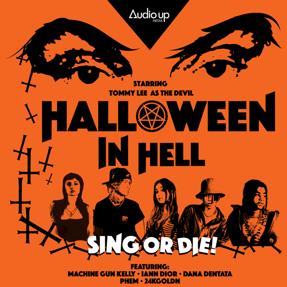 Album cover art for "In Hell It’s Always Halloween" by Audio Chateau & iann dior