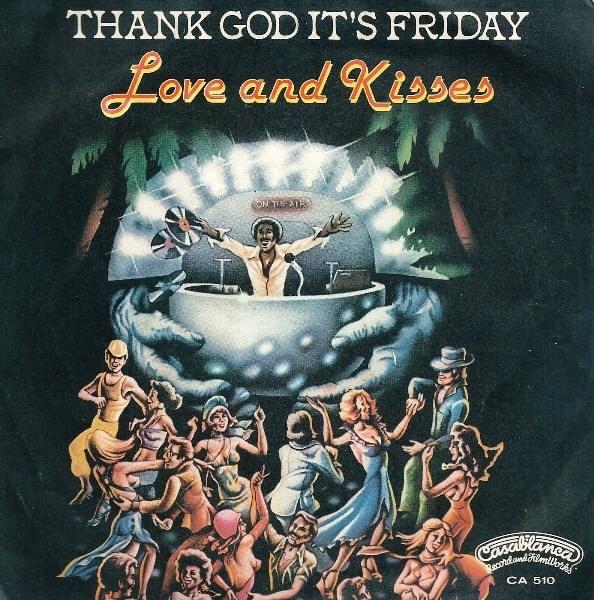 Album cover art for "Thank God It’s Friday" by Love and Kisses