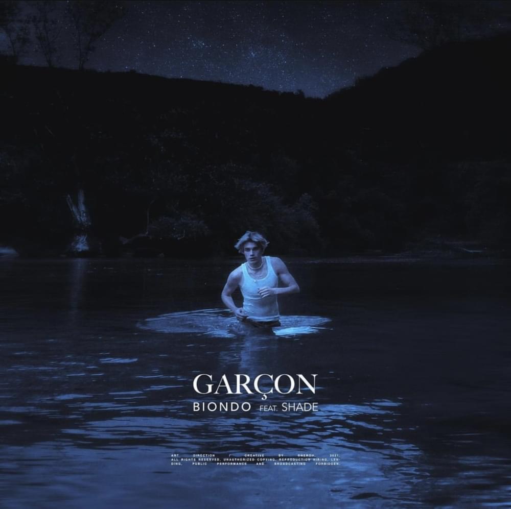 Album cover art for "Garçon" by Biondo & Shade