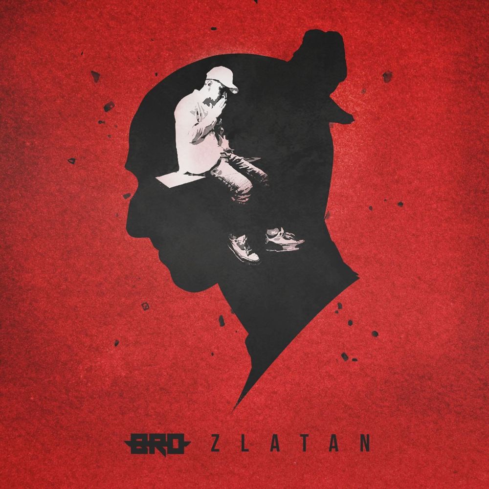Album cover art for "Zlatan" by B.R.O (POL)