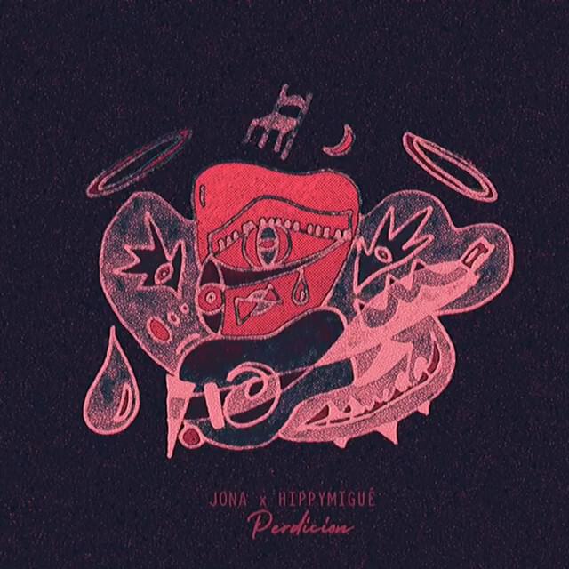Album cover art for "Perdición" by Jona ALK & Migué Chupete